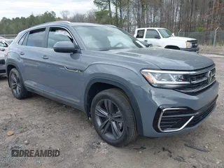 2022 Volkswagen Atlas SEL R-Line z VIN 1V2SE2CA2NC208363, wystawiony jako IAAI lot #41850237 z przebiegiem 38 867 mil mil oraz . Historia ofert i sprzedaży dostępna na DreamBid. Obrazek 1.