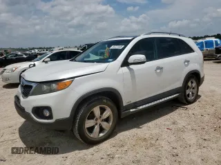 2012 Kia Sorento EX with VIN 5XYKUDA2XCG234455, listed as a Copart auction lot 59727935 with 157,098 mi miles and Salvage title. Bid and sale history available at DreamBid. Image 1.