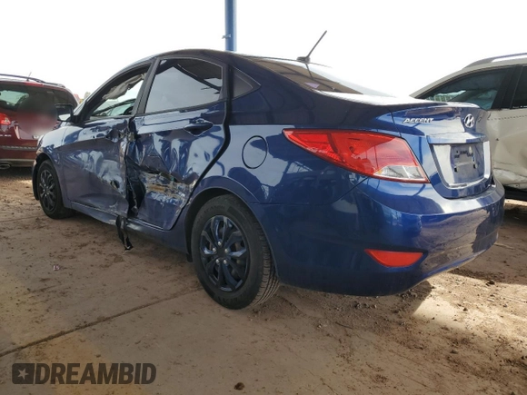2017 Hyundai Accent SE with VIN KMHCT4AE5HU253689, listed as a Copart auction lot 48906255 with 101,846 mi miles and Salvage Title. Bid and sale history available at carsss.com. Image 2.