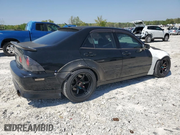 2005 Lexus IS 300 Sport with VIN JTHBD192650099405, listed as a Copart auction lot 52953575 with 153,969 mi miles and Salvage Title. Bid and sale history available at carsss.com. Image 3.