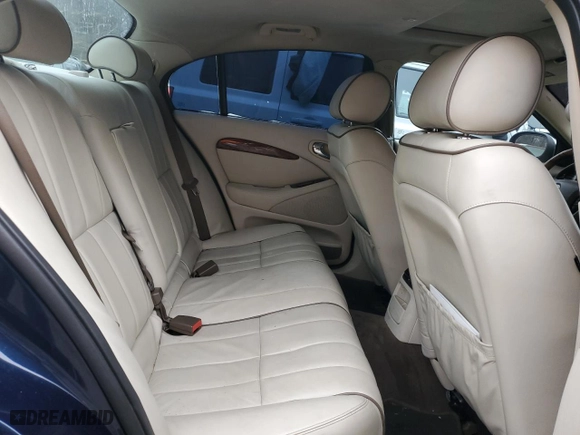 2007 Jaguar S-Type 3.0 with VIN SAJWA01A37FN79962, listed as a Copart auction lot 44360005 with 0 mi miles and Salvage Title. Bid and sale history available at carsss.com. Image 10.