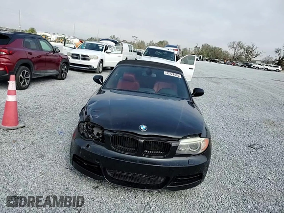 2012 BMW 1 Series 135i with VIN WBAUN7C52CVM26134, listed as a Copart auction lot 43724435 with Not provided miles and Salvage title. Bid and sale history available at DreamBid. Image 10.