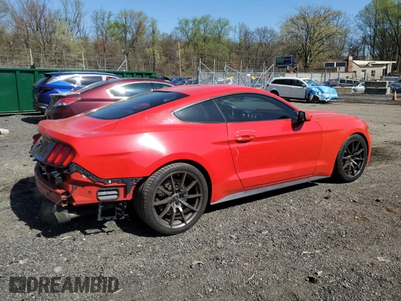 2016 Ford Mustang EcoBoost z VIN 1FA6P8TH6G5335854, wystawiony jako Copart lot #52160225 z przebiegiem 183 060 mil mil oraz Szkoda całkowita • Salvage title. Historia ofert i sprzedaży dostępna na DreamBid. Obrazek 3.