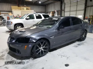 2009 Pontiac G8 with VIN 6G2ER57739L166348, listed as a Copart auction lot 80236944 with 192,130 mi miles and Salvage Title. Bid and sale history available at carsss.com. Image 1.