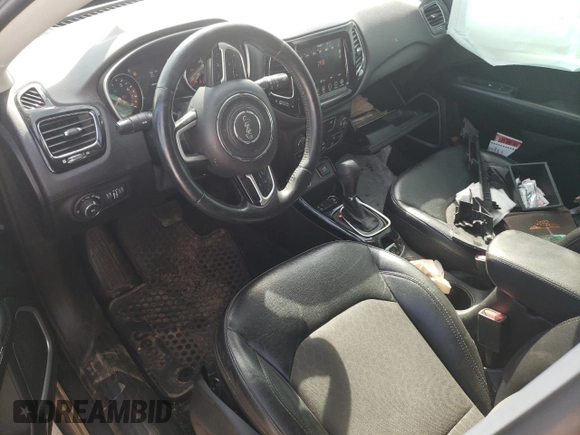 2018 Jeep Compass Latitude with VIN 3C4NJCBB4JT407147, listed as a Copart auction lot 71391764 with 118,183 mi miles and Salvage Title. Bid and sale history available at carsss.com. Image 8.