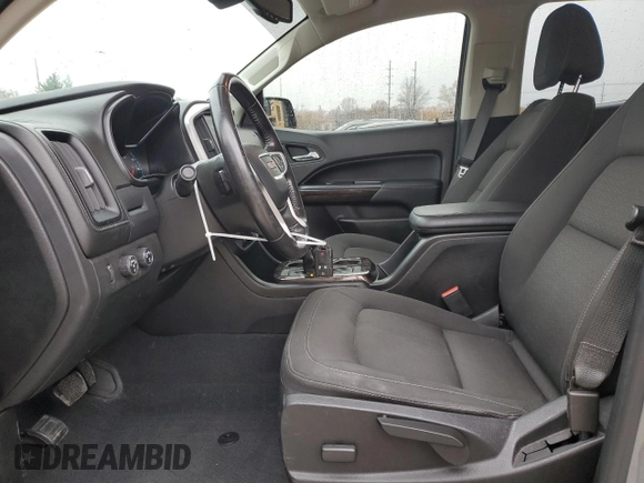 2020 GMC Canyon 4WD SLE with VIN 1GTG6CEN3L1237373, listed as a Copart auction lot 81198384 with 28,452 mi miles and Salvage Title. Bid and sale history available at carsss.com. Image 7.