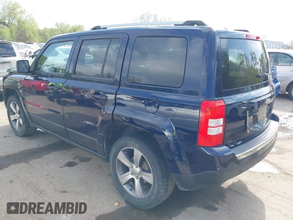 2017 Jeep Patriot High Altitude z VIN 1C4NJPFA8HD189559, wystawiony jako IAAI lot #42039158 z przebiegiem 65 593 mil mil oraz . Historia ofert i sprzedaży dostępna na DreamBid. Obrazek 3.