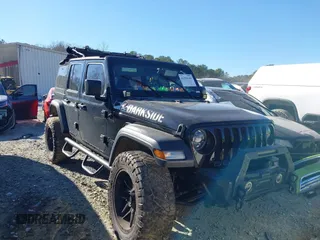 2022 Jeep Wrangler Unlimited Sport with VIN 1C4HJXDNXNW112324, listed as a IAAI auction lot 41376149 with 69,435 mi miles and . Bid and sale history available at DreamBid. Image 13.