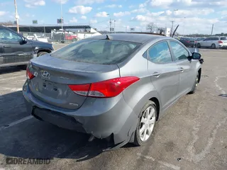 2012 Hyundai Elantra GLS with VIN 5NPDH4AE4CH149904, listed as a IAAI auction lot 41452754 with 117,148 mi miles. Bid and sale history available at carsss.com. Image 4.
