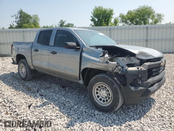 2023 Chevrolet Colorado 2WD Work Truck с VIN 1GCGSBEC1P1166636, выставлен на аукционе Copart как лот 59966055 с пробегом 45 390 миль миль и Чистый • Clean title. История ставок и продаж доступна на DreamBid. Изображение 4.