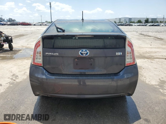 2012 Toyota Prius One with VIN JTDKN3DU2C1492800, listed as a Copart auction lot 54920115 with 152,894 mi miles and Salvage Title. Bid and sale history available at DreamBid. Image 6.