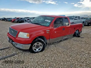 2005 Ford F-150 STX with VIN 1FTRX12W35KC86707, listed as a Copart auction lot 60023855 with 201,919 mi miles and Salvage title. Bid and sale history available at DreamBid. Image 1.