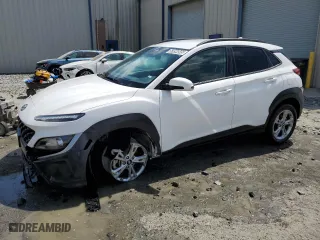 2023 Hyundai Kona SEL with VIN KM8K6CAB1PU977705, listed as a Copart auction lot 53994845 with 46,524 mi miles and Clean Title. Bid and sale history available at carsss.com. Image 1.