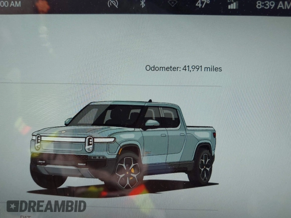 2022 Rivian R1T Adventure z VIN 7FCTGAAA5NN007018, wystawiony jako IAAI lot #42018939 z przebiegiem 41 991 mil mil oraz . Historia ofert i sprzedaży dostępna na DreamBid. Obrazek 7.