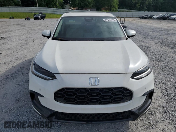 2024 Honda HR-V EX-L with VIN 3CZRZ1H7XRM712668, listed as a Copart auction lot 57045915 with 15,729 mi miles and Salvage title. Bid and sale history available at DreamBid. Image 5.
