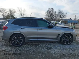 2020 BMW X3 M with VIN 5YMTS0C08L9B53531, listed as a IAAI auction lot 41059088 with 1 mi miles. Bid and sale history available at carsss.com. Image 13.