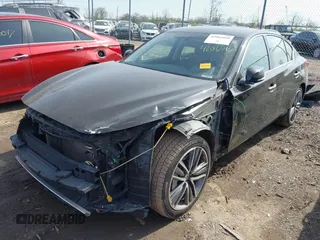 2015 Infiniti Q50 Premium with VIN JN1BV7AR1FM417499, listed as a IAAI auction lot 42063460 with 117,210 mi miles. Bid and sale history available at carsss.com. Image 2.