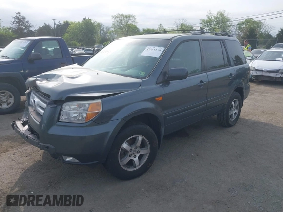 2006 Honda Pilot EX z VIN 5FNYF18456B023671, wystawiony jako IAAI lot #42116194 z przebiegiem 161 683 mil mil oraz . Historia ofert i sprzedaży dostępna na DreamBid. Obrazek 16.