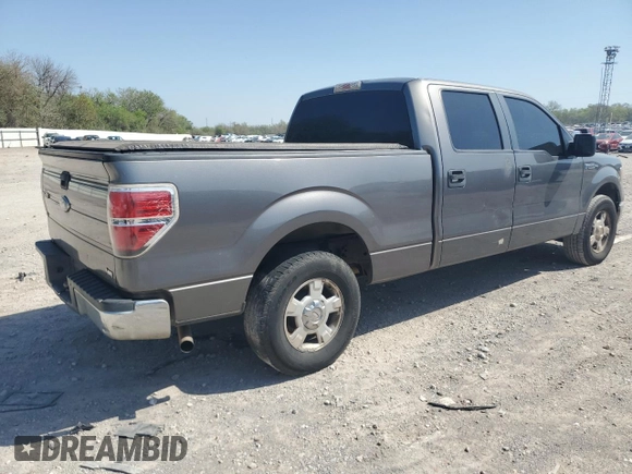 2010 Ford F-150 XL with VIN 1FTFW1CV7AFB33746, listed as a Copart auction lot 52814145 with 214,777 mi miles and Clean Title. Bid and sale history available at DreamBid. Image 3.