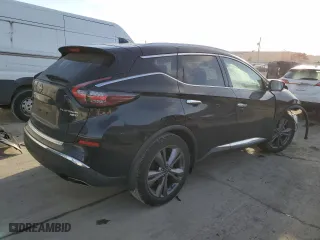 2023 Nissan Murano Platinum with VIN 5N1AZ2DS3PC138539, listed as a Copart auction lot 77108724 with 19,113 mi miles and Salvage Title. Bid and sale history available at carsss.com. Image 3.