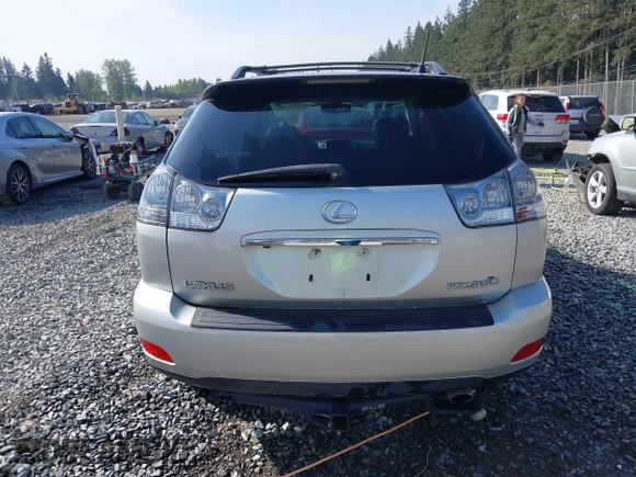 2008 Lexus RX with VIN 2T2HK31U38C069679, listed as a IAAI auction lot 42119684 with 134,196 mi miles. Bid and sale history available at carsss.com. Image 16.