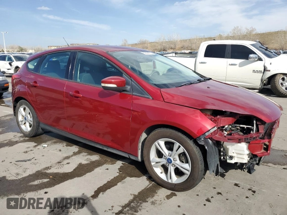 2013 Ford Focus SE with VIN 1FADP3K29DL107412, listed as a Copart auction lot 52208705 with 111,693 mi miles and Salvage Title. Bid and sale history available at carsss.com. Image 4.