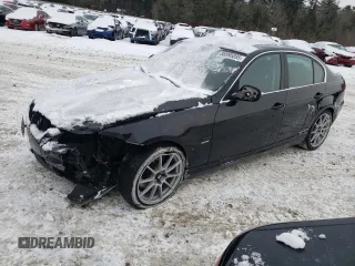 2010 BMW 3 Series 335i xDrive with VIN WBAPL3C51AA407784, listed as a Copart auction lot 59004125 with 211,708 mi miles and Non repairable. Bid and sale history available at DreamBid. Image 1.