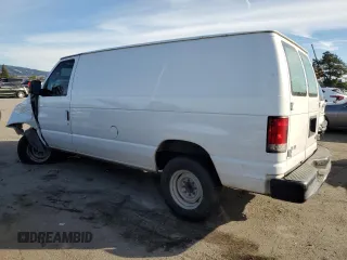 2011 Ford Econoline Cargo Commercial with VIN 1FTNE1EW6BDB06376, listed as a Copart auction lot 87075044 with 229,271 mi miles and Salvage Title. Bid and sale history available at DreamBid. Image 2.