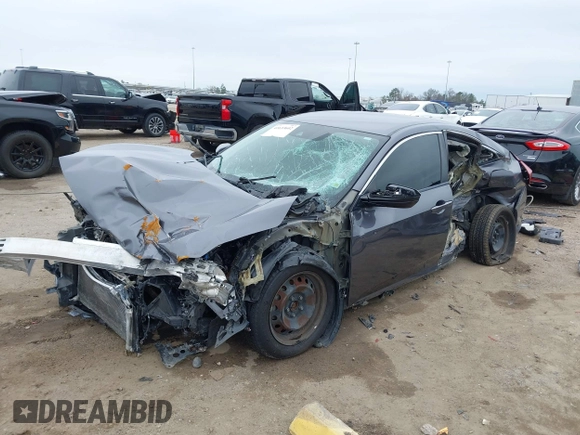 2017 Honda Civic Sedan LX with VIN 2HGFC2F63HH563674, listed as a IAAI auction lot 41633602 with 1 mi miles. Bid and sale history available at carsss.com. Image 19.