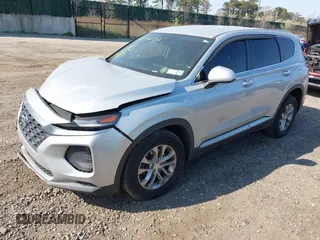 2019 Hyundai Santa Fe SE with VIN 5NMS23AD3KH102739, listed as a IAAI auction lot 42097252 with 116,023 mi miles and . Bid and sale history available at DreamBid. Image 2.