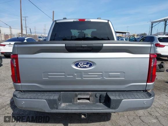 2024 Ford F-150 STX with VIN 1FTEW2LP4RKD24322, listed as a IAAI auction lot 41849417 with 7,199 mi miles and . Bid and sale history available at carsss.com. Image 16.