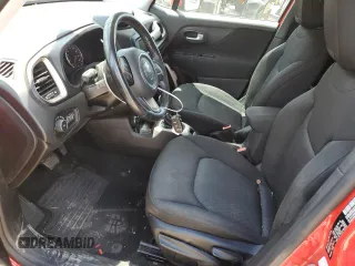 2017 Jeep Renegade Latitude with VIN ZACCJBBB9HPF93903, listed as a Copart auction lot 56180255 with 89,090 mi miles and Salvage title. Bid and sale history available at DreamBid. Image 7.