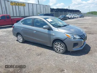 2021 Mitsubishi Mirage ES with VIN ML32FUFJ6MHF06203, listed as a IAAI auction lot 42581669 with 45,437 mi miles and . Bid and sale history available at DreamBid. Image 1.