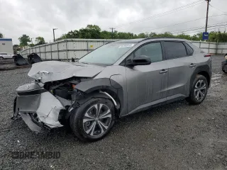 2024 Toyota bZ4X XLE z VIN JTMABACA3RA079406, wystawiony jako Copart lot #56758445 z przebiegiem 3 483 mil mil oraz Szkoda całkowita • Salvage title. Historia ofert i sprzedaży dostępna na DreamBid. Obrazek 1.