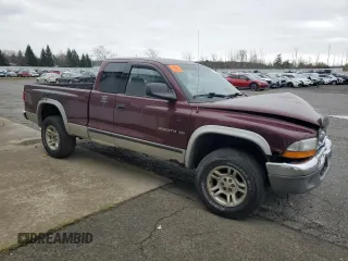 2001 Dodge Dakota Sport with VIN 1B7GG22N51S257854, listed as a Copart auction lot 79902354 with 0 mi miles and Salvage Title. Bid and sale history available at carsss.com. Image 4.