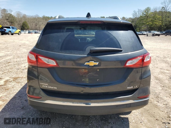 2018 Chevrolet Equinox LT with VIN 3GNAXSEVXJL372912, listed as a Copart auction lot 50336405 with 114,037 mi miles and Salvage Title. Bid and sale history available at carsss.com. Image 6.