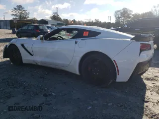 2017 Chevrolet Corvette Z51 1LT with VIN 1G1YH2D70H5103344, listed as a Copart auction lot 84568344 with 0 mi miles and Salvage Title. Bid and sale history available at carsss.com. Image 2.
