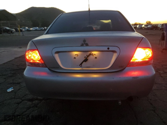 2006 Mitsubishi Lancer ES with VIN JA3AJ26E46U066826, listed as a Copart auction lot 83899024 with 177,470 mi miles and Salvage Title. Bid and sale history available at carsss.com. Image 6.