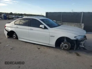 2014 BMW 5 Series 535d with VIN WBAXA5C56ED689989, listed as a Copart auction lot 47479545 with Not Provided miles and Clean Title. Bid and sale history available at carsss.com. Image 4.