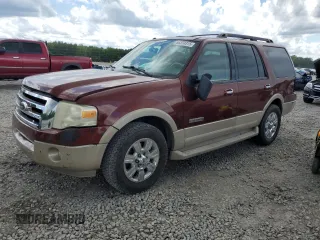 2007 Ford Expedition Eddie Bauer z VIN 1FMFU17507LA64601, wystawiony jako Copart lot #56374315 z przebiegiem 180 302 mil mil oraz Szkoda całkowita • Salvage title. Historia ofert i sprzedaży dostępna na DreamBid. Obrazek 1.