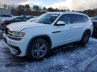 2019 Volkswagen Atlas SE z VIN 1V2XR2CA0KC601249, wystawiony jako Copart lot #45478975 z przebiegiem 125 355 mil mil oraz Szkoda całkowita • Salvage title. Historia ofert i sprzedaży dostępna na DreamBid. Obrazek 1.
