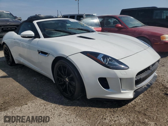 2014 Jaguar F-Type V6 with VIN SAJWA6E77E8K09195, listed as a Copart auction lot 75718204 with Not Provided miles and Non Repairable. Bid and sale history available at DreamBid. Image 4.