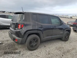2021 Jeep Renegade Upland with VIN ZACNJDAB4MPM38964, listed as a Copart auction lot 52051605 with 48,808 mi miles and Salvage title. Bid and sale history available at DreamBid. Image 3.