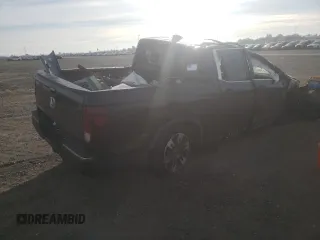 2019 Honda Ridgeline RTL with VIN 5FPYK2F54KB007833, listed as a Copart auction lot 79132174 with 104,690 mi miles and Non repairable. Bid and sale history available at DreamBid. Image 3.