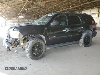 2007 Chevrolet Tahoe LTZ z VIN 1GNFC13047R339599, wystawiony jako Copart lot #43408375 z przebiegiem 240 396 mil mil oraz Szkoda całkowita • Salvage title. Historia ofert i sprzedaży dostępna na DreamBid. Obrazek 1.