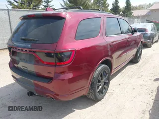 2018 Dodge Durango GT with VIN 1C4RDJDG0JC386749, listed as a IAAI auction lot 42196900 with 92,893 mi miles and . Bid and sale history available at DreamBid. Image 4.