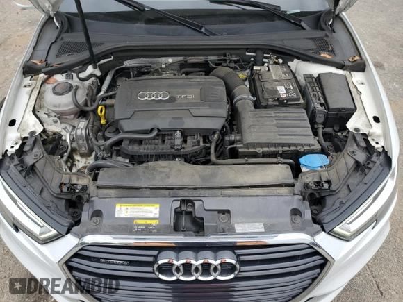 2019 Audi A3 Sedan S line Premium Plus with VIN WAUJEHFF6KA110898, listed as a Copart auction lot 70911094 with 43,410 mi miles and Salvage Title. Bid and sale history available at carsss.com. Image 11.