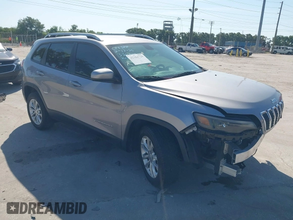 2020 Jeep Cherokee Latitude with VIN 1C4PJLCB7LD542428, listed as a IAAI auction lot 42284729 with 98,111 mi miles and . Bid and sale history available at DreamBid. Image 1.