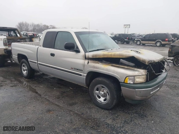 1999 Dodge Ram 1500 with VIN 3B7HC13Y0XG125751, listed as a IAAI auction lot 41553724 with 1 mi miles. Bid and sale history available at carsss.com. Image 1.