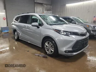 2022 Toyota Sienna XLE Woodland Edition with VIN 5TDASKFC9NS042151, listed as a Copart auction lot 48569555 with 55,656 mi miles and Salvage Title. Bid and sale history available at carsss.com. Image 4.